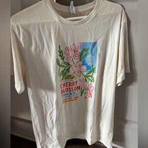 Men’s Cherry Blossom 10 Mile Tee with Floral Graphic